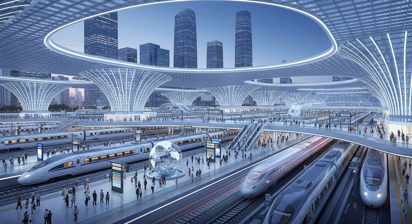 Arsitektur Stasiun Kereta Cepat Terindah di Dunia